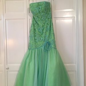 Floor Length Mermaid Gown